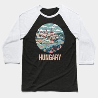 Hungary Baseball T-Shirt